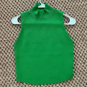 House of Harlow green high neck tank size M